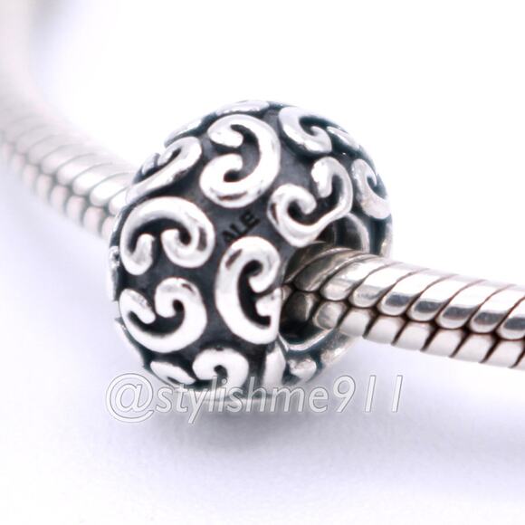 Authentic PANDORA Feeling Groovy Charm - Picture 1 of 10